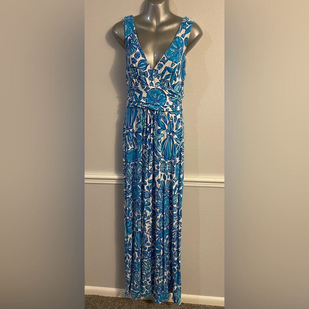 GREAT Condition, Lily Pulitzer seashell maxi